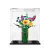 Picture of Acrylic Display Case for LEGO 10313 Icons Wildflower Bouquet Figure Storage Box Dust Proof Glue Free