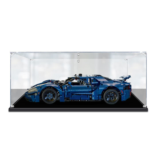 Picture of Acrylic Display Case for LEGO 42154 Technic 2022 Ford GT Figure Storage Box Dust Proof Glue Free