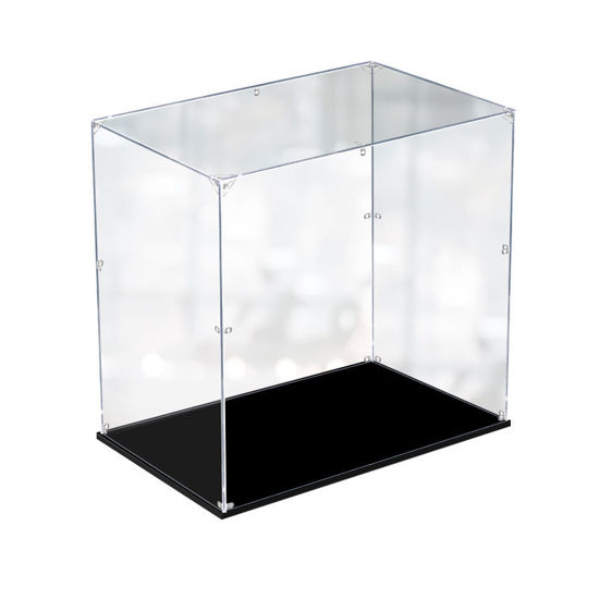 Picture of Acrylic Display Case for LEGO 42144 Technic Material Handler Figure Storage Box Dust Proof Glue Free