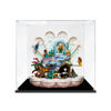 Picture of Acrylic Display Case for LEGO 43225 Disney The Little Mermaid Royal Clamshell Ariel's Palace Figure Storage Box Dust Proof Glue Free