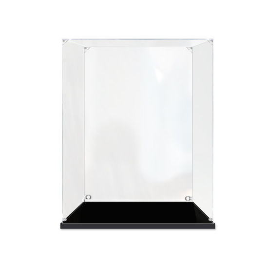Picture of Acrylic Display Case for LEGO 76251 Marvel Super Heroes Star-Lords Helmet Figure Storage Box Dust Proof Glue Free