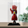 Picture of Acrylic Display Case for LEGO 76223 Marvel Super Heroes Nano Gauntlet Figure Storage Box Dust Proof Glue Free