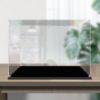 Picture of Acrylic Display Case Dustproof for Lego Robotime Rokr Rolife Boat Car Model Gundam Diecast BearBrick Statue Funko Pop Vinyl Gift