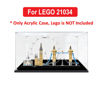 Picture of Acrylic Display Case for LEGO 21034 Architecture London Skylines Figure Storage Box Dust Proof Glue Free