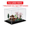 Picture of Acrylic Display Case for LEGO 10315 Icons Tranquil Garden Figure Storage Box Dust Proof Glue Free