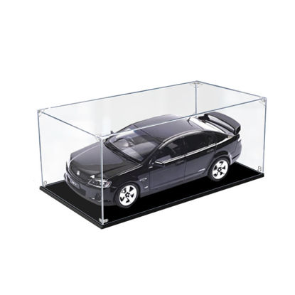 Picture of Acrylic Display Case for 1:18 AUTHENTIC HOLDEN VE COMMODORE SS V PHANTOM Diecast Car Model Figure Storage Box Dust Proof Glue Free