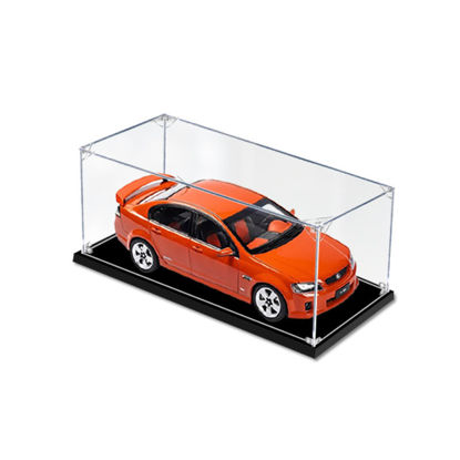 Picture of Acrylic Display Case for 1:18 HOLDEN VE COMMODORE SS V IGNITION Diecast Car Model Figure Storage Box Dust Proof Glue Free