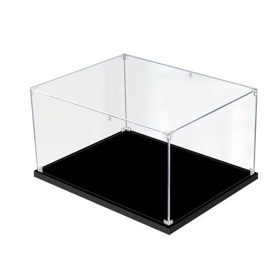 Picture of Acrylic Display Case for LEGO 80109 Chinese Luna New Year Ice Festival Figure Storage Box Dust Proof Glue Free