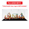Picture of Acrylic Display Case for LEGO 80111 Chinese Luna New Year Parade Figure Storage Box Dust Proof Glue Free