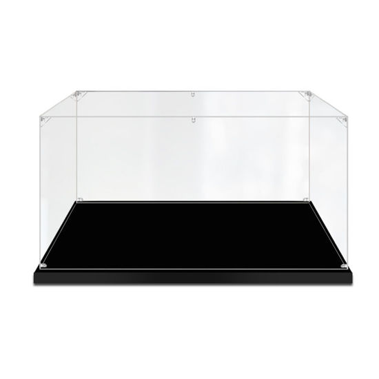 Picture of Acrylic Display Case for LEGO 80104 Chinese Luna New Year Lion Dance Figure Storage Box Dust Proof Glue Free