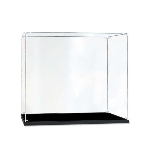 Picture of Acrylic Display Case for LEGO 80112 Chinese Luna New Year Auspicious Dragon Figure Storage Box Dust Proof Glue Free