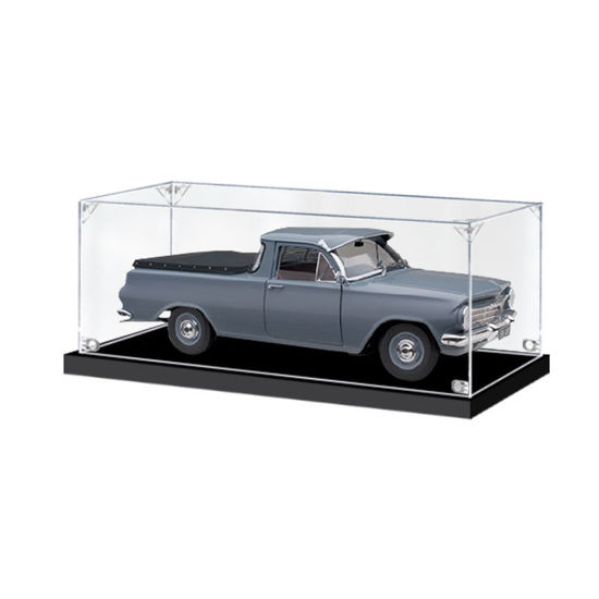 Picture of Acrylic Display Case for 1:18 CLASSIC CARLECTABLES HOLDEN EH UTE GUNDAGAI GREY Diecast Car Model Figure Storage Box Dust Proof Glue Free