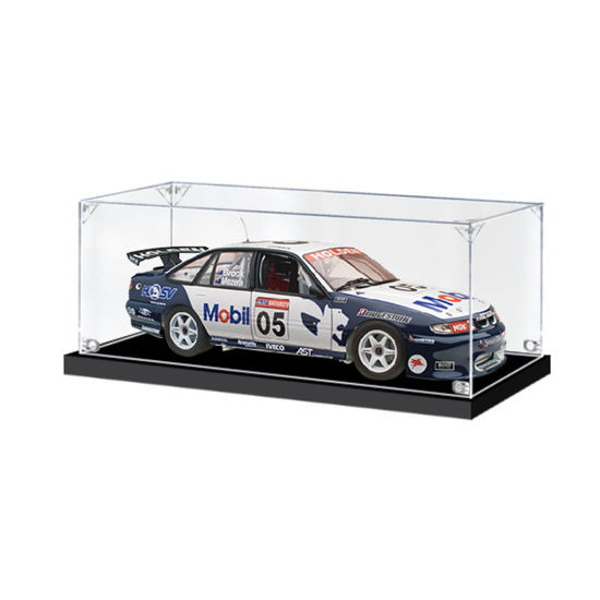 Picture of Acrylic Display Case for 1:18 CLASSIC CARLECTABLES HOLDEN VR COMMODORE 1996 BATHURST 1000 MOBIL #05 BROCK/MEZERA Diecast Car Model