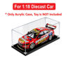 Picture of Acrylic Display Case for 1:18 BIANTE SUPERCHEAP AUTO 888 HOLDEN ZB COMMODORE 2021 BATHURST 1000 #39 FEENEY/INGALL Diecast Car Model Dust Proof
