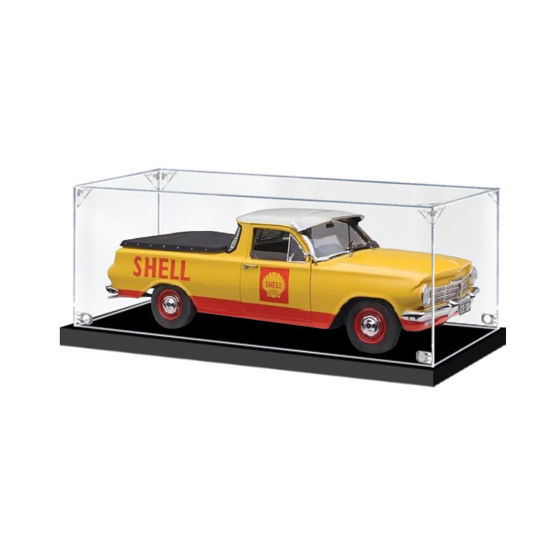 Picture of Acrylic Display Case for 1:18 CLASSIC CARLECTABLES HOLDEN EH UTE SHELL LIVERY Diecast Car Model Figure Storage Box Dust Proof Glue Free