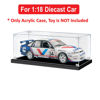 Picture of Acrylic Display Case for 1:18 CLASSIC CARLECTABLES VALVOLINE HOLDEN VS COMMODORE #34 RICHARDS/RICHARDS 2ND BATHURST 1997 Diecast Car Model Dust Proof