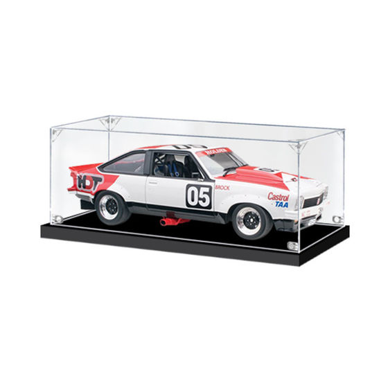 Picture of Acrylic Display Case for 1:18 CLASSIC CARLECTABLES HOLDEN LX TORANA A9X #05 BROCK 1978 1979 SANDOWN WINNER Diecast Car Model Dust Proof Glue Free
