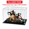 Picture of Acrylic Display Case for LEGO 75330 Star Wars Dagobah Jedi Training Diorama Figure Storage Box Dust Proof Glue Free