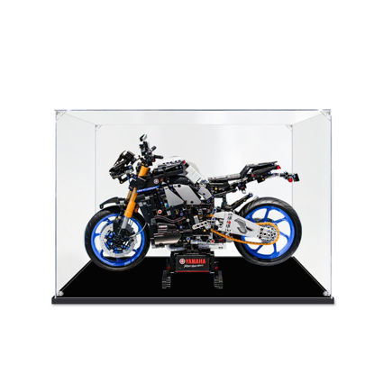 Picture of Acrylic Display Case for LEGO 42159 Technic Yamaha MT-10 SP Figure Storage Box Dust Proof Glue Free