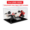 Picture of Acrylic Display Case for LEGO 10330 ICONS McLaren MP4/4 Ayrton Senna Figure Storage Box Dust Proof Glue Free