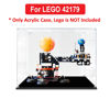 Picture of Acrylic Display Case for LEGO 42179 Technic Planet Earth and Moon in Orbit Figure Storage Box Dust Proof Glue Free
