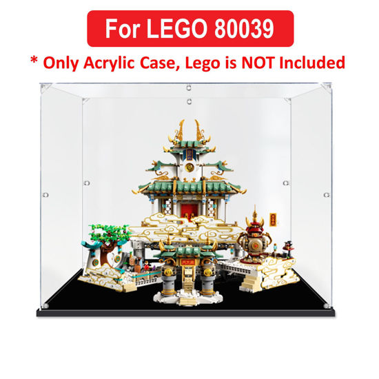 Picture of Acrylic Display Case for LEGO 80039 Monkie Kid The Heavenly Realms Figure Storage Box Dust Proof Glue Free