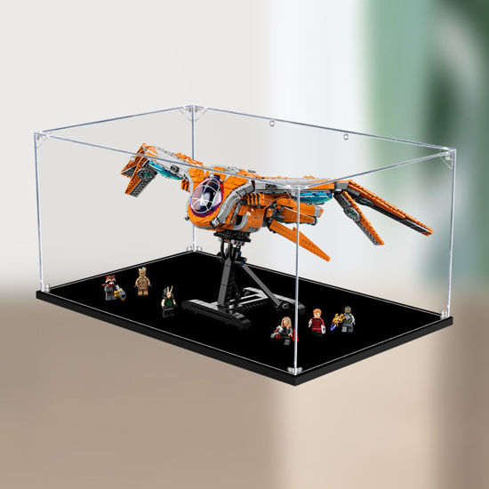 Picture of Acrylic Display Case for LEGO 76193 Marvel The Guardians Ship Figure Storage Box Dust Proof Glue Free