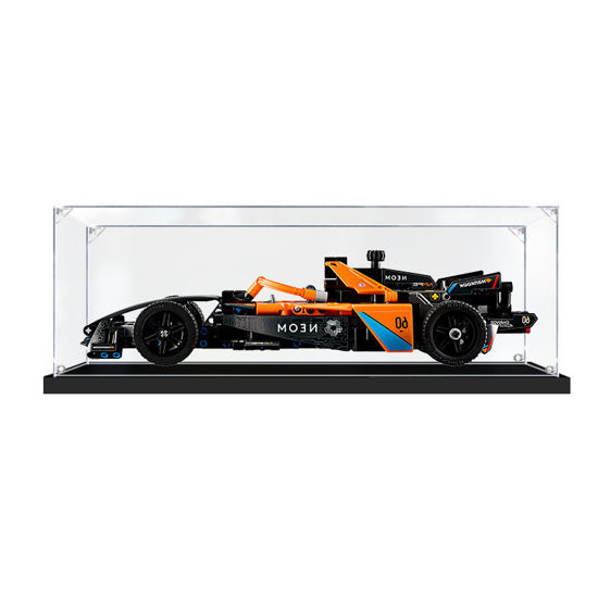 Picture of Acrylic Display Case for LEGO 42169 Technic Neom McLaren Formula Figure Storage Box Dust Proof Glue Free