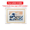 Picture of Acrylic Display Case for LEGO 31208 Art Hokusai The Great Wave Figure Storage Box Dust Proof Glue Free