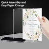 Picture of 6 X A4 PORTRAIT Double Sided POS Sign Holder Acrylic Retail Display Stands Menu