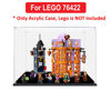 Picture of Acrylic Display Case for LEGO 76422 Harry Potter Diagon Alley Weasleys' Wizard Wheeze Figure Storage Box Dust Proof Glue Free