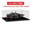 Picture of Acrylic Display Case for LEGO 75389 Star Wars Rebuild the Galaxy Dark Millennium Falcon Figure Storage Box Dust Proof Glue Free