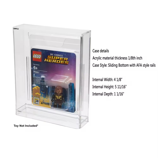 Picture of Acrylic Display Storage Case for LEGO SDCC San Diego Comic Con Clamshell Minifig