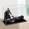 Picture of Acrylic Display Case for LEGO 76273 Batman Construction Figure and the Bat-Pod Bike Figure Storage Box Dust Proof Glue Free