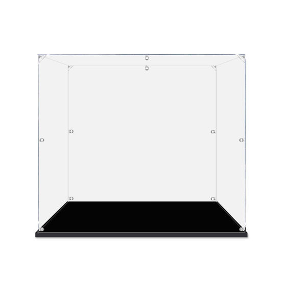 Picture of Acrylic Display Case for LEGO 60419 City Police Prison Island Figure Storage Box Dust Proof Glue Free