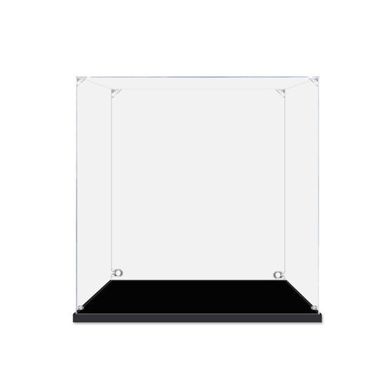 Picture of Acrylic Display Case for LEGO 10370 Icons Poinsettia Botanical Collection Figure Storage Box Dust Proof Glue Free