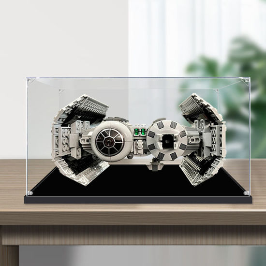 Picture of Acrylic Display Case for LEGO 75347 Star Wars TIE Bomber Figure Storage Box Dust Proof Glue Free