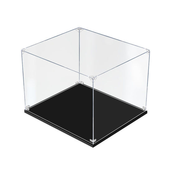 Picture of Acrylic Display Case for LEGO 42134 Technic Monster Jam Megalodon Figure Storage Box Dust Proof Glue Free