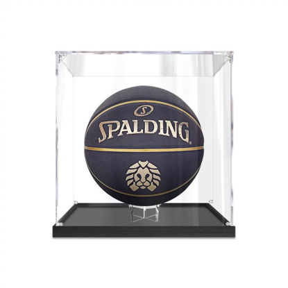 Picture of Acrylic Display Case for NBL NBA Basketball A-League Soccer Volleyball Memorabilia Dust Proof Glue Free