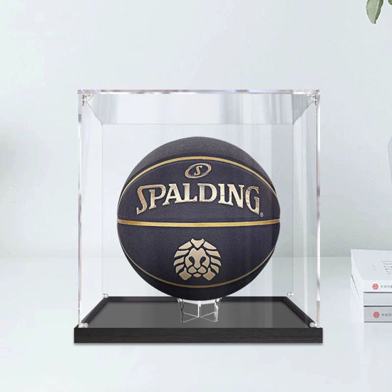 Picture of Acrylic Display Case for NBL NBA Basketball A-League Soccer Volleyball Memorabilia Dust Proof Glue Free