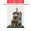 Picture of Acrylic Display Case for LEGO 10350 Tudor Corner Figure Storage Box Dust Proof Glue Free