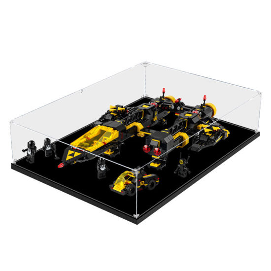 Picture of Acrylic Display Case for LEGO 10355 Icons Blacktron Renegade Figure Storage Box Dust Proof Glue Free