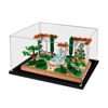 Picture of Acrylic Display Case for LEGO 10359 Icons Fountain Garden Figure Storage Box Dust Proof Glue Free