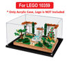 Picture of Acrylic Display Case for LEGO 10359 Icons Fountain Garden Figure Storage Box Dust Proof Glue Free