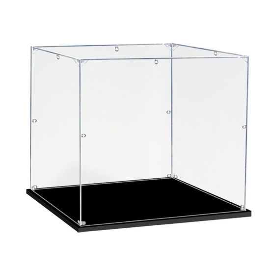 Picture of Acrylic Display Case for LEGO 75382 Star Wars TIE Interceptor UCS Figure Storage Box Dust Proof Glue Free