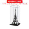 Picture of Acrylic Display Case for LEGO 21019 Architecture The Eiffel Tower Figure Storage Box Dust Proof Glue Free