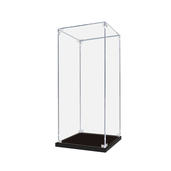 Picture of Acrylic Display Case for LEGO 21019 Architecture The Eiffel Tower Figure Storage Box Dust Proof Glue Free