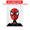 Picture of Acrylic Display Case for LEGO 76285 Marvel Spider-Man's Mask Figure Storage Box Dust Proof Glue Free