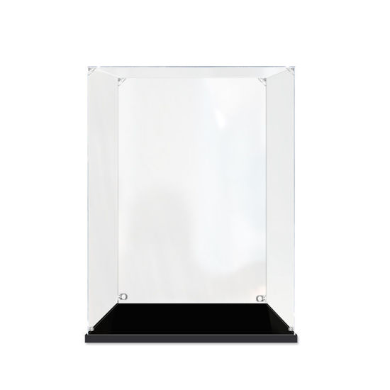 Picture of Acrylic Display Case for LEGO 76285 Marvel Spider-Man's Mask Figure Storage Box Dust Proof Glue Free