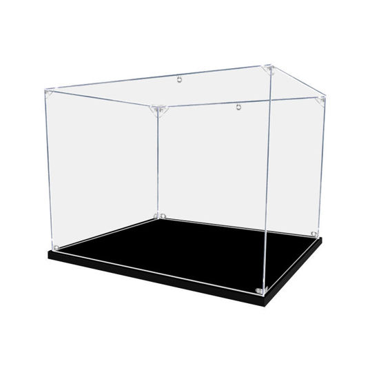 Picture of Acrylic Display Case for LEGO 21062 Architecture Trevi Fountain Figure Storage Box Dust Proof Glue Free